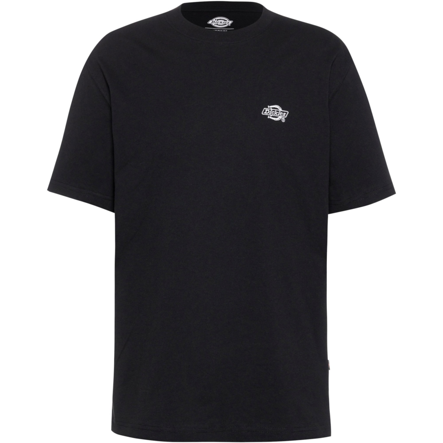 DICKIES Póló 'Summerdale'  fekete / fehér-Hungary