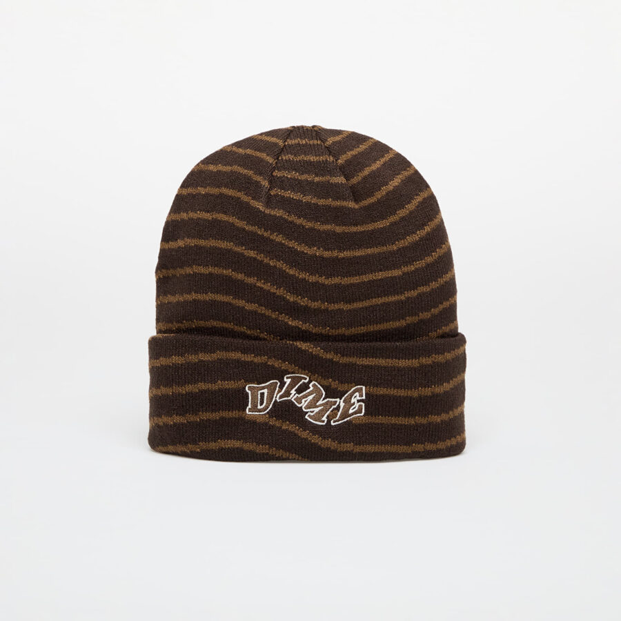 DIME College Wave Cuff Beanie Black Universal-alacsony-ár