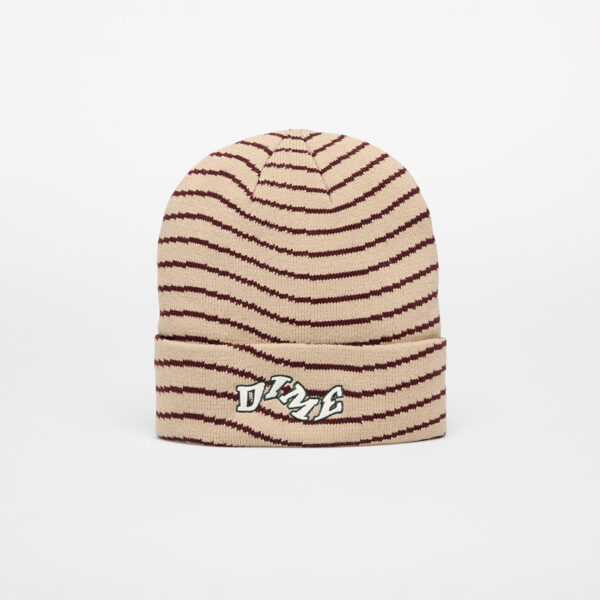 DIME College Wave Cuff Beanie Tan Universal-alacsony-ár