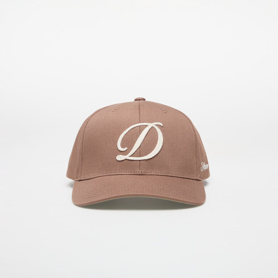 DIME Cursive D Full Fit Cap Tan Universal-alacsony-ár