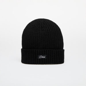 DIME Cursive Fold Beanie Black Universal-alacsony-ár
