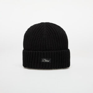 DIME Cursive Fold Beanie Black Universal-alacsony-ár