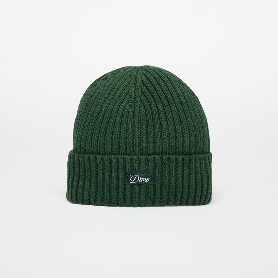 DIME Cursive Fold Beanie Forest Universal-alacsony-ár