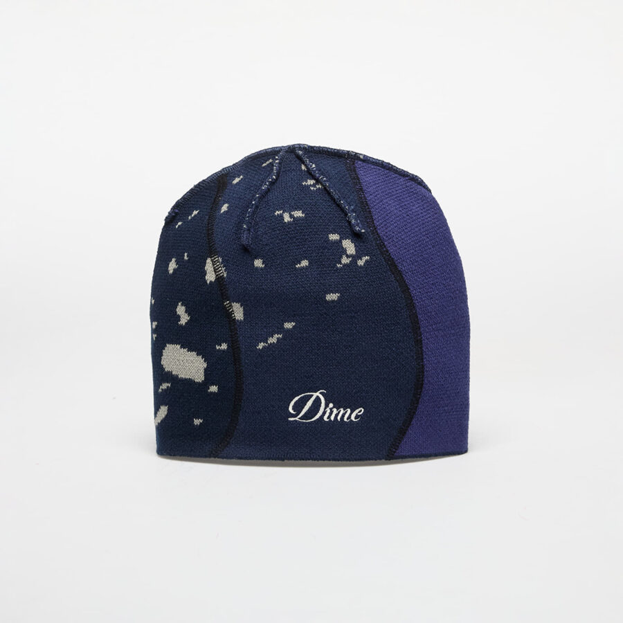 DIME Reverse Stitch Skully Beanie Navy Universal-alacsony-ár