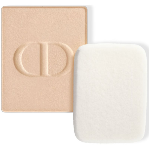 DIOR Dior Forever Natural Velvet Refill tartós kompakt alapozó utántöltő árnyalat 1