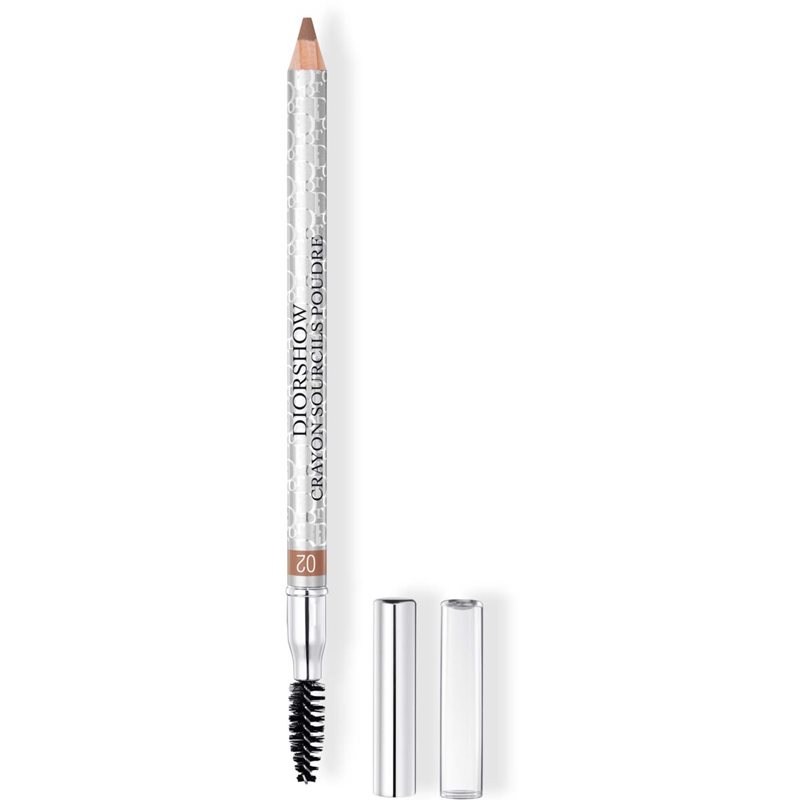 DIOR Diorshow Crayon Sourcils Poudre vízálló szemöldökceruza árnyalat 02 Chestnut 1