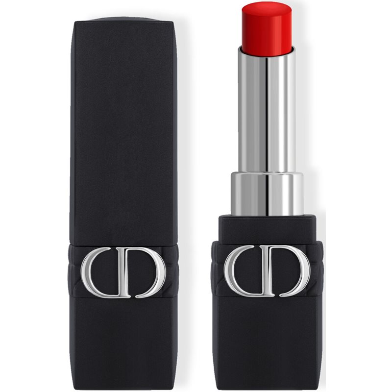 DIOR Rouge Dior Forever mattító rúzs árnyalat 999 Forever Dior 3