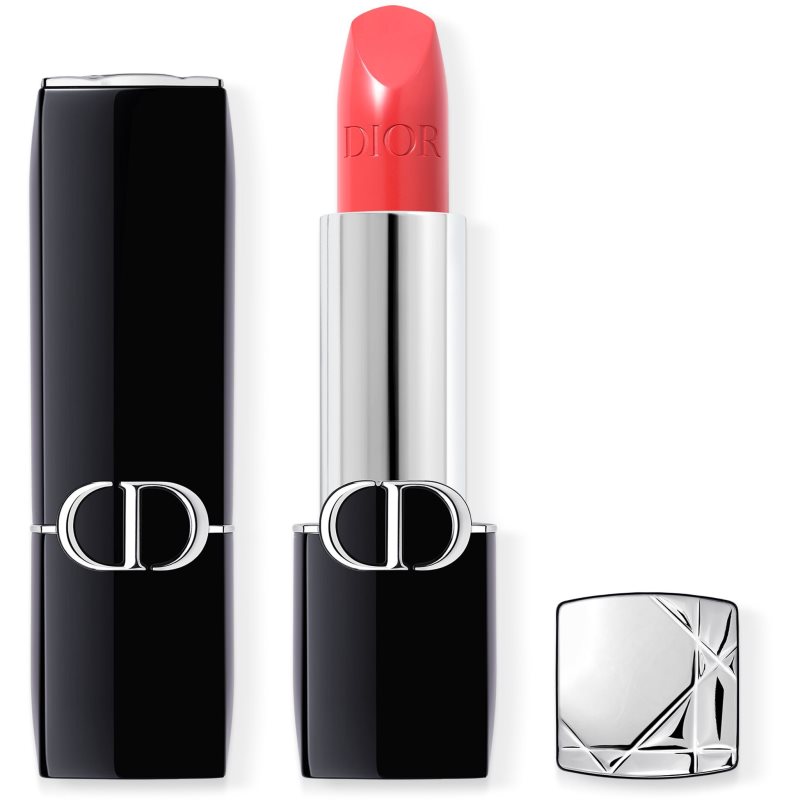 DIOR Rouge Dior hosszan tartó rúzs utántölthető árnyalat 028 Actrice Satin 3
