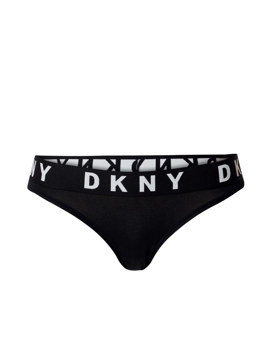 DKNY Intimates Slip  fekete / fehér-hu