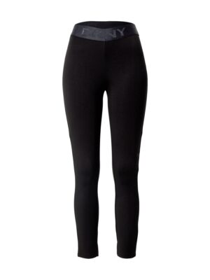 DKNY Leggings 'FOUNDATION- 5'  fekete-hu
