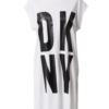 DKNY Tunika  fekete / fehér-Hungary