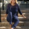 DKaren női set Loretta Navy Blue