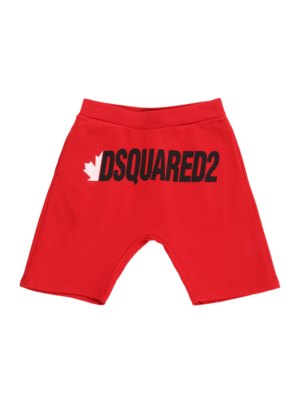 DSQUARED2 Nadrág  piros / fekete / fehér-Ár