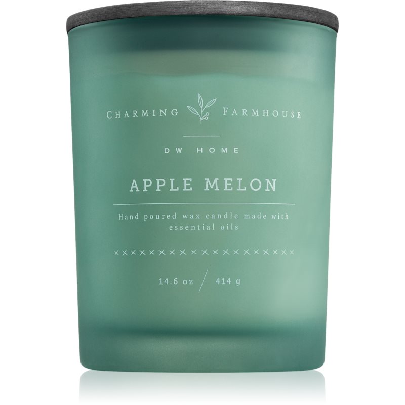 DW Home Charming Farmhouse Apple Melon illatgyertya 414 g