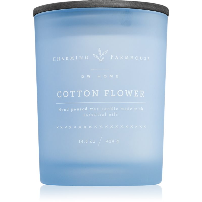 DW Home Charming Farmhouse Cotton Flower illatgyertya 414 g