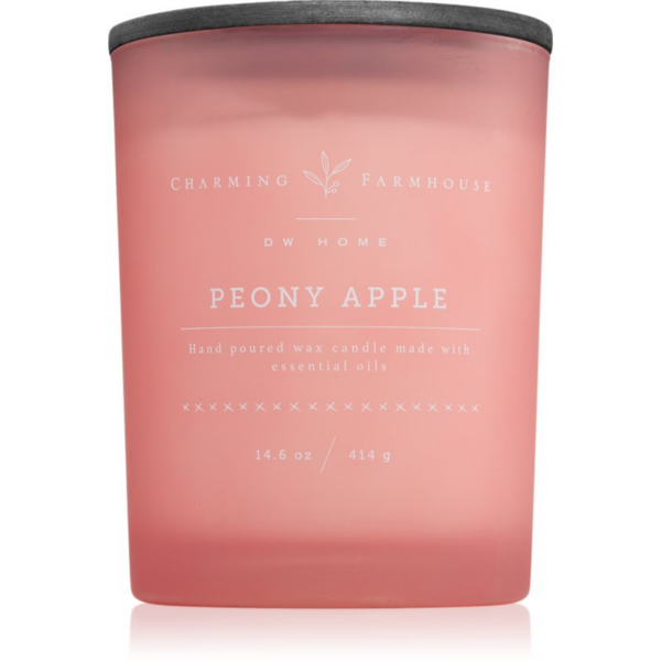 DW Home Charming Farmhouse Peony Apple illatgyertya 413 g