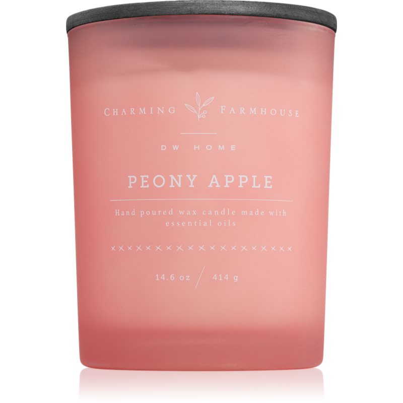 DW Home Charming Farmhouse Peony Apple illatgyertya 413 g