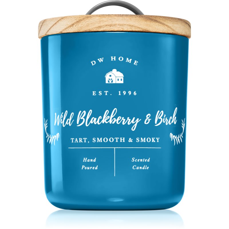 DW Home Farmhouse Wild Blackberry & Birch illatgyertya 255 g