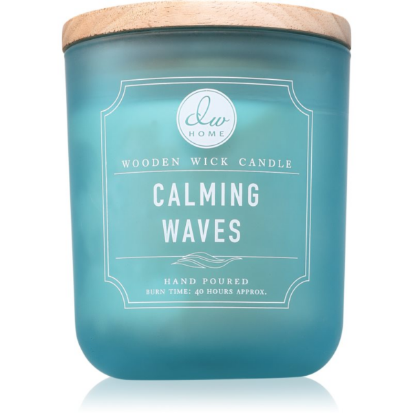 DW Home Signature Calming Waves illatgyertya fa kanóccal 326 g