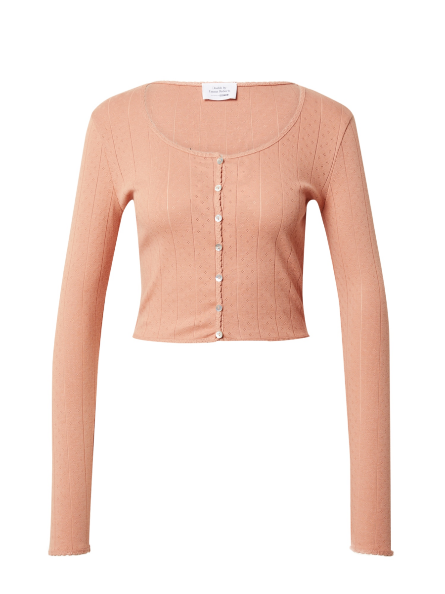 Daahls by Emma Roberts exclusively for ABOUT YOU Kardigán 'Cami'  világosbarna-Hungary