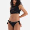 Dagi Black Halter nyakú bikini felső