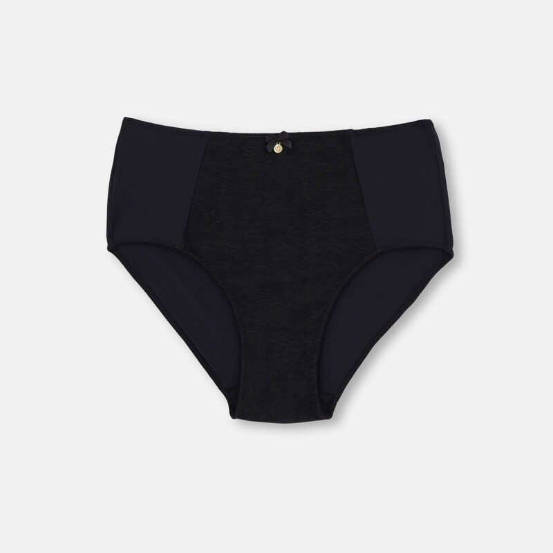 Dagi Black Lace Detail Compression Briefs