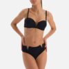 Dagi Black pánt nélküli V drót bikini felső