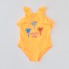 Dagi Orange Flounce Swimsuit