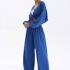 Dagi Sax Wide Leg Modal Trousers