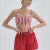Dagi piros-fehér Bralet Bikini felső