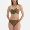 Dagi zöld normál derék bikini alsó