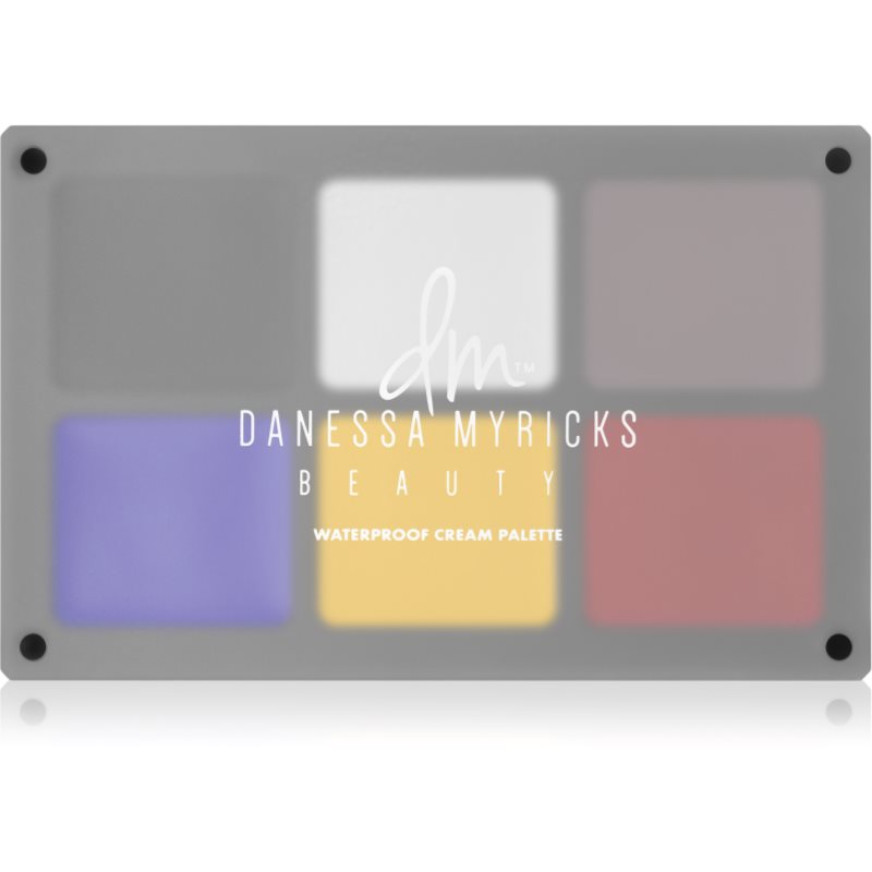 Danessa Myricks Beauty Waterproof Cream Palette multifunkciós arc paletta vízálló árnyalat Primary 6x3 g-Ár