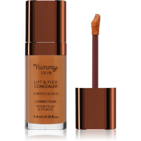 Danessa Myricks Beauty Yummy Skin Skin & Flex Concealer folyékony korrektor matt hatással árnyalat 13 - Tan With Warm Undertones 9.4 ml