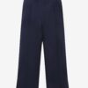 Dark Blue Girls' Wide Sweatpants Tom Tailor - Girls