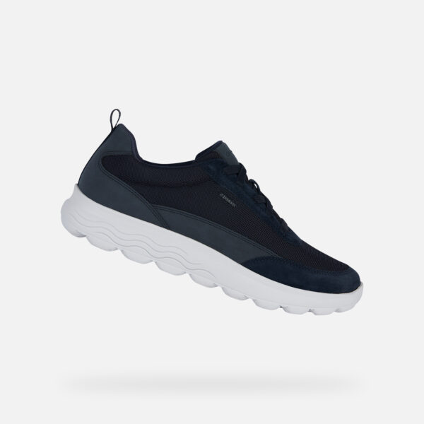 Dark Blue Men's Geox Spherica Sneakers - Men's