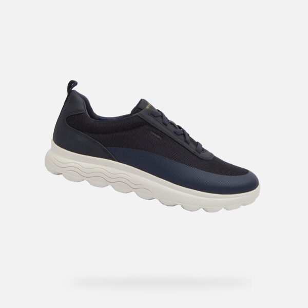 Dark Blue Men's Geox Spherica Sneakers - Men's
