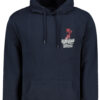 Dark Blue Mens Patterned Hoodie DC Always and Forev - Men