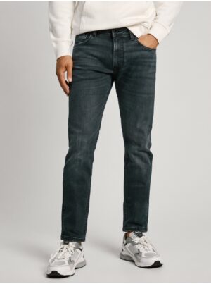 Dark Blue Men's Straight Fit Jeans Pepe Jeans - Men's
