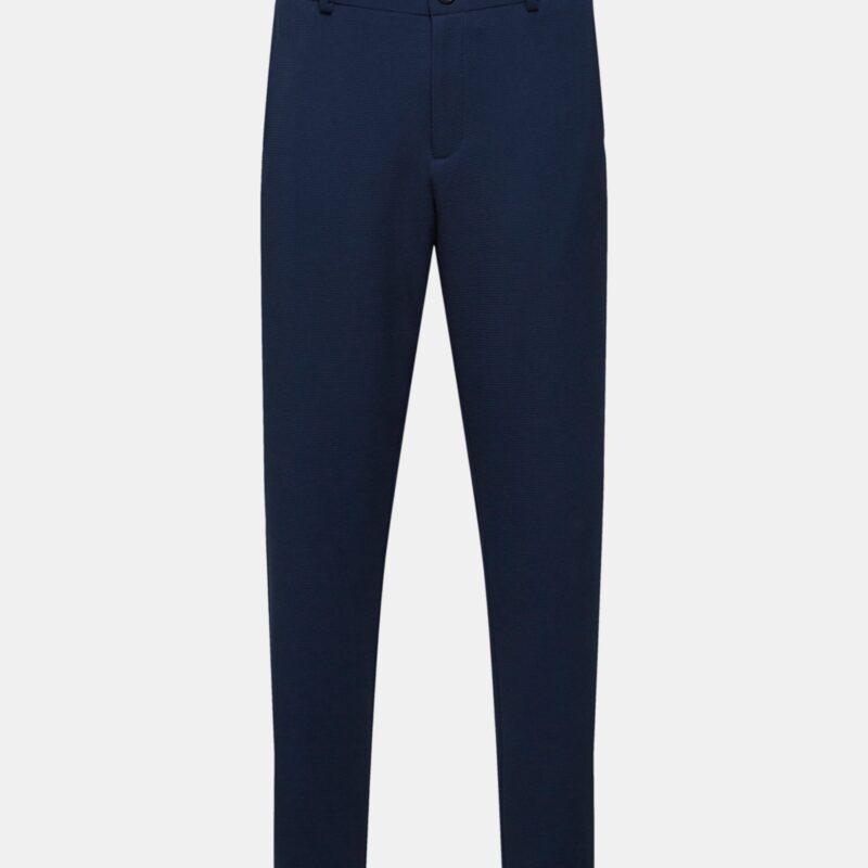 Dark Blue Pants Selected Homme-Tapered - Men