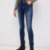 Dark Blue Womens Slim Fit Jeans Liu Jo - Women