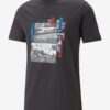 Dark Grey Men's T-Shirt Puma BMW MMS Car - Men