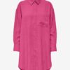 Dark Pink Long Shirt ONLY Corin-Aris - Women