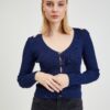 Dark blue Ladies Cardigan with ORSAY Necksets - Ladies