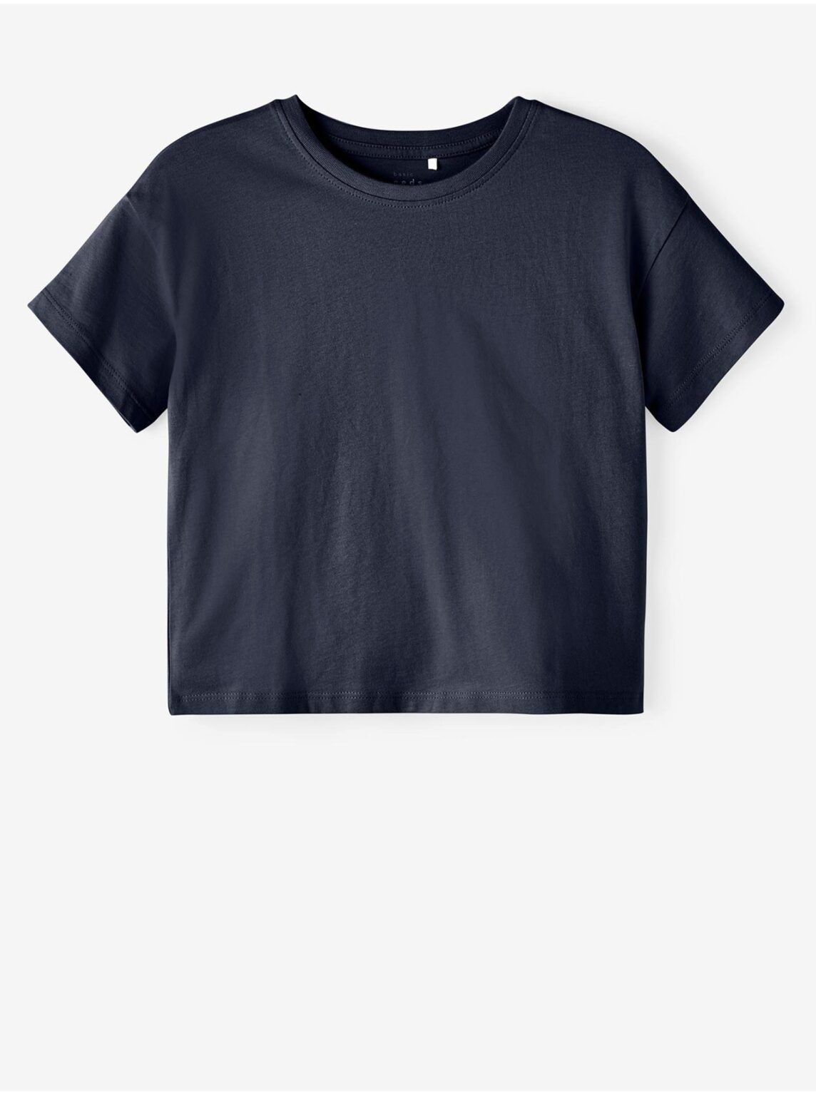 Dark blue basic t-shirt name it Vita - Girls