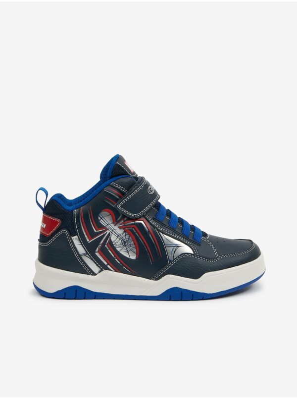 Dark blue boys' ankle sneakers Geox Perth - Boys