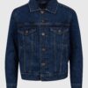 Dark blue boys' denim jacket GAP