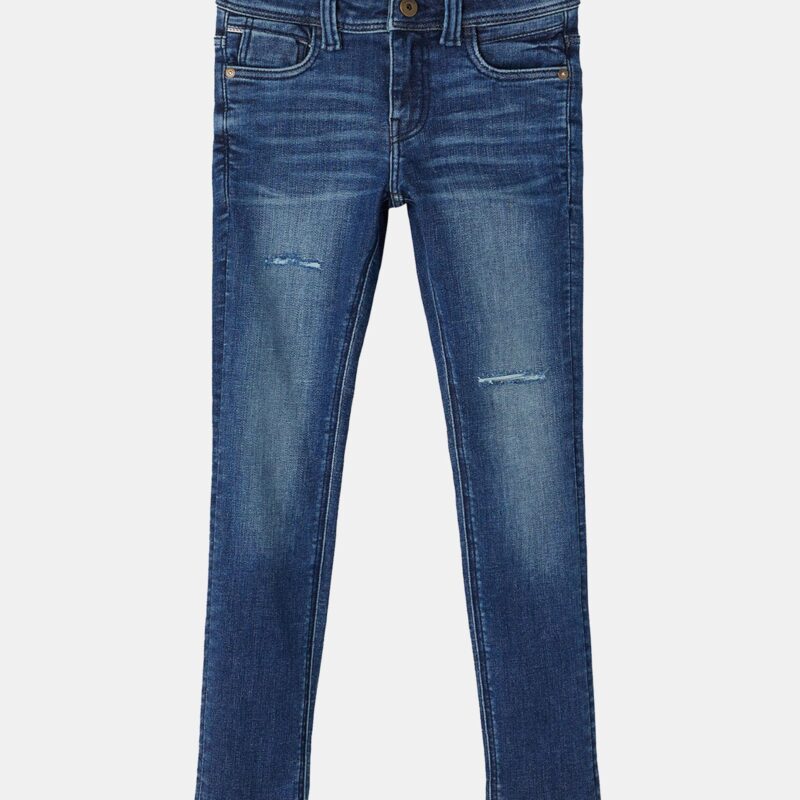 Dark blue boys' jeans name it Theo - unisex