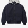 Dark blue boys' light jacket with hood Tom Tailor - Boys