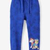 Dark blue boys' patterned sweatpants name it Javan - Boys