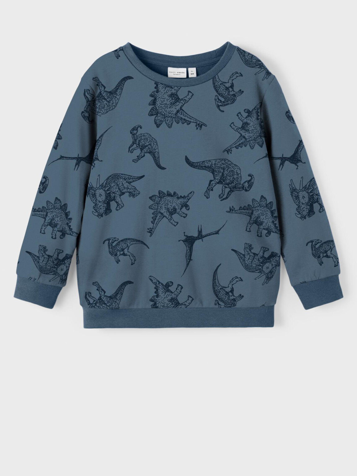 Dark blue boys' patterned sweatshirt name it Felix